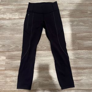 Lululemon Reflective High-Rise Black leggings